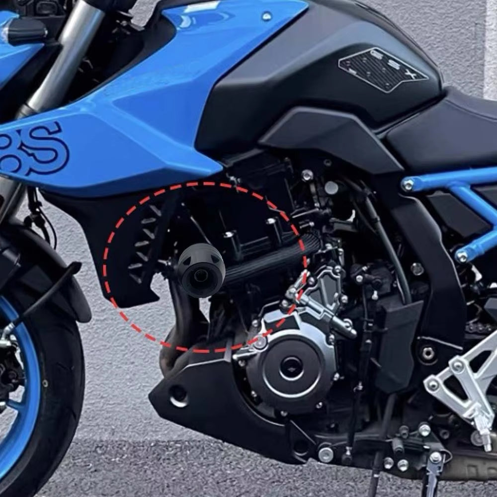 Suzuki GSX‑8S Frame Slider Crash Protector 2023‑2024 | Engine Falling Protection Pad