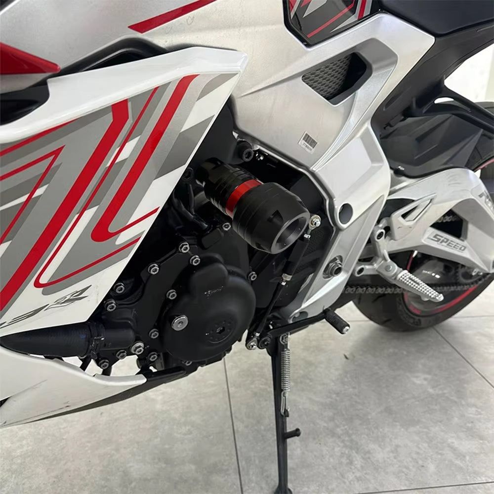 ZONTES 703R 703RR Frame Slider Crash Protector 2025‑ | Engine Falling Protection Pad