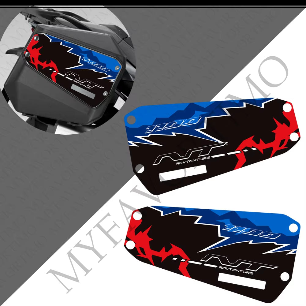 Honda NT1100 NT1100 DCT PVC Side Pannier Decals Kit 2022-2026 丨 Black Red White
