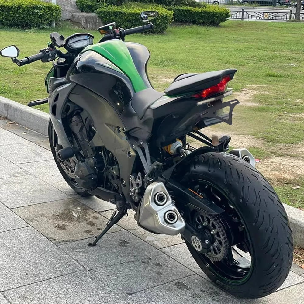 Kawasaki Z900 2017-2024 | Adjustable Short Tail Tidy & Integrated Turn Signal Plate Holder