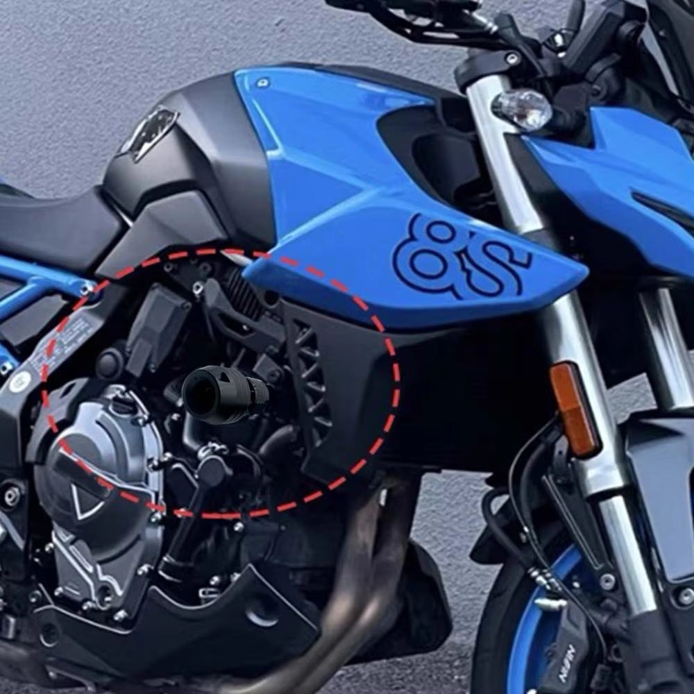 Suzuki GSX‑8S Frame Slider Crash Protector 2023‑2024 | Engine Falling Protection Pad