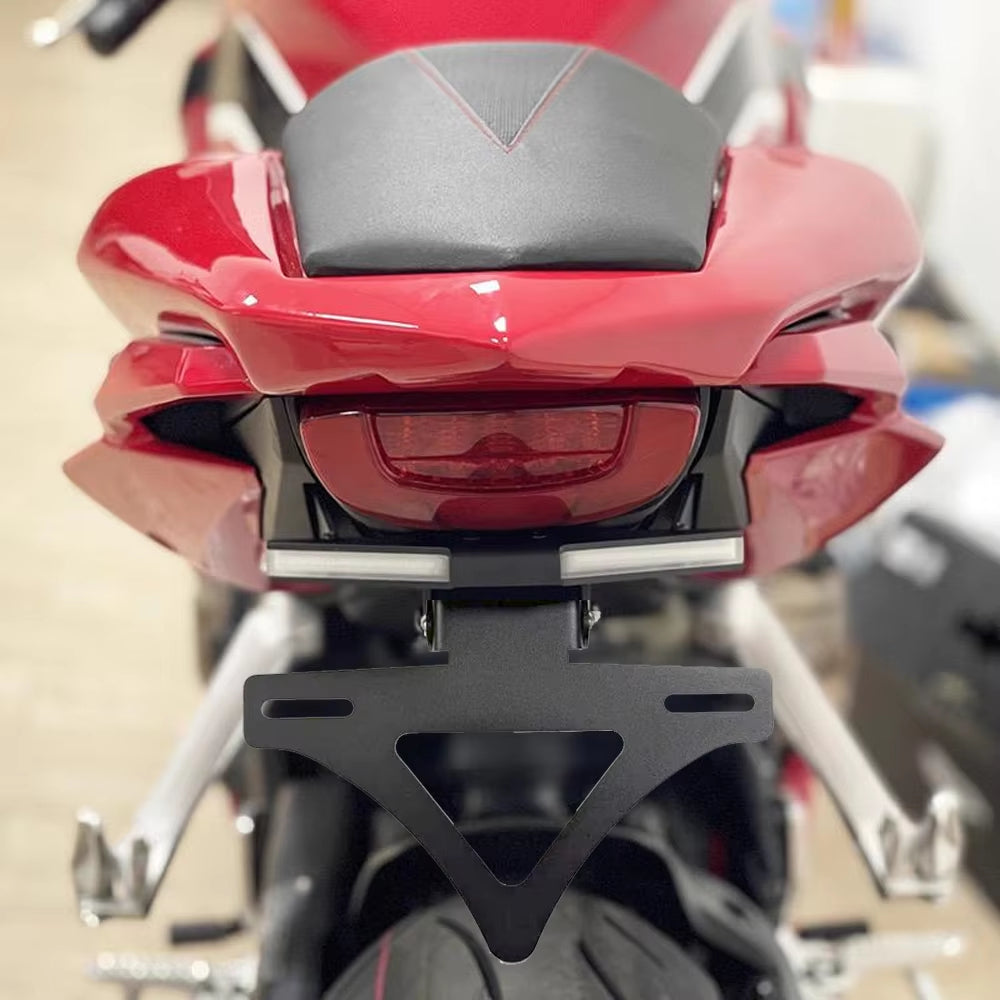 Honda CBR650R CB650R Tail Tidy Fender Eliminator Kit 2021-2025 丨 License Plate Holder with LED Light