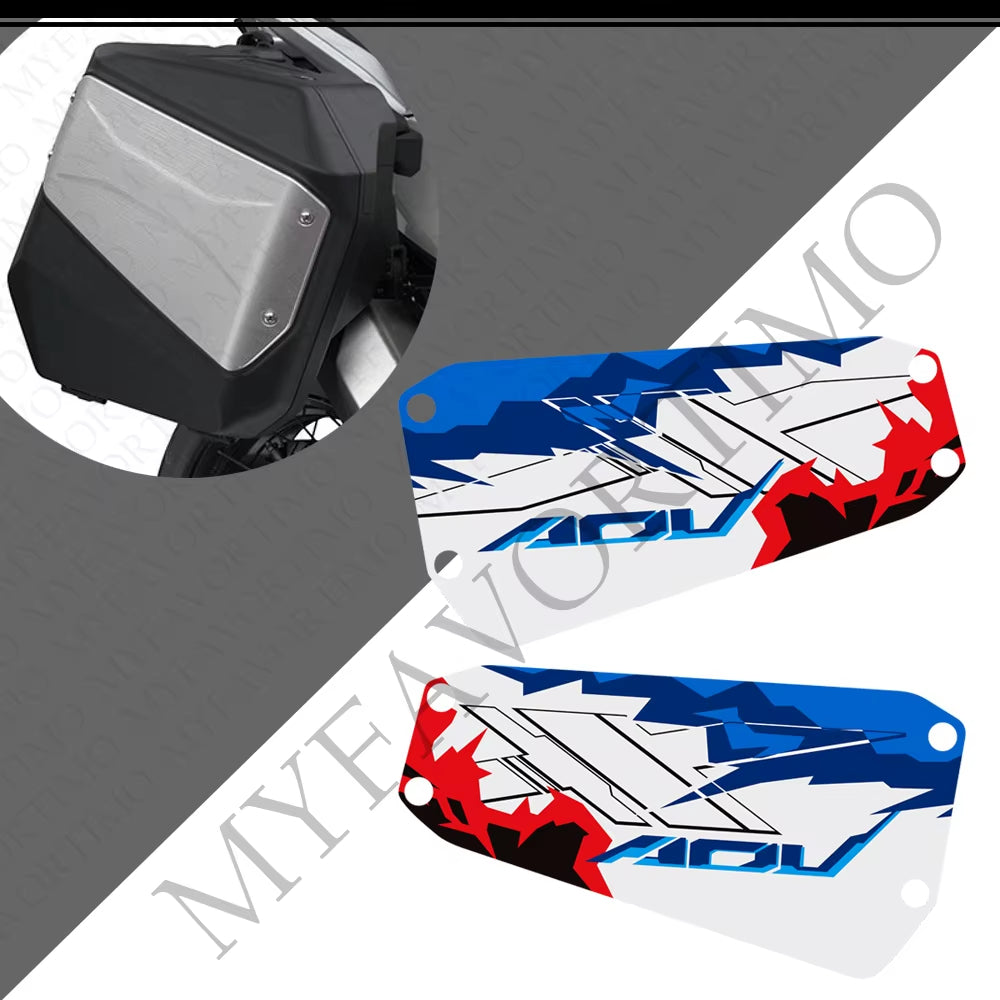 Honda X-ADV XADV 750 PVC Side Pannier Decals Kit 丨 Black Red White