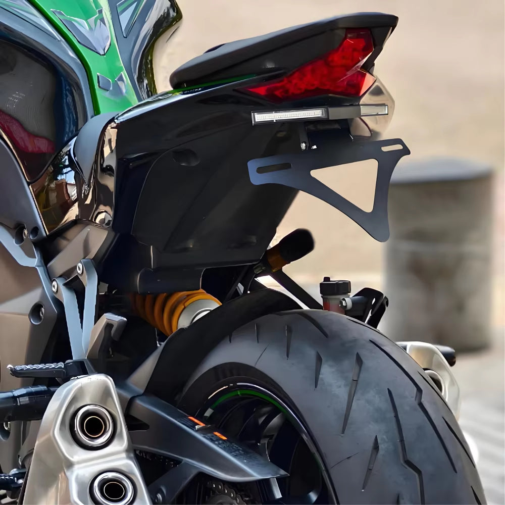 Kawasaki Z1000 2018-2023 | Short Tail Tidy License Plate Holder Fender Eliminator Kit