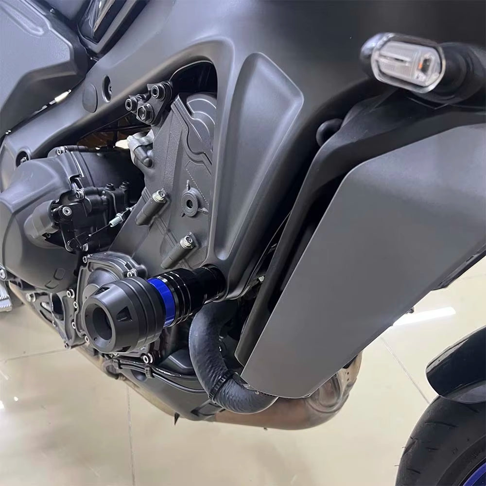 Yamaha MT‑07 FZ‑07 Tracer700 GT Cadre Curseur Crash Protecteur 2014‑2025 | Patin de Protection Anti-Chute Moteur