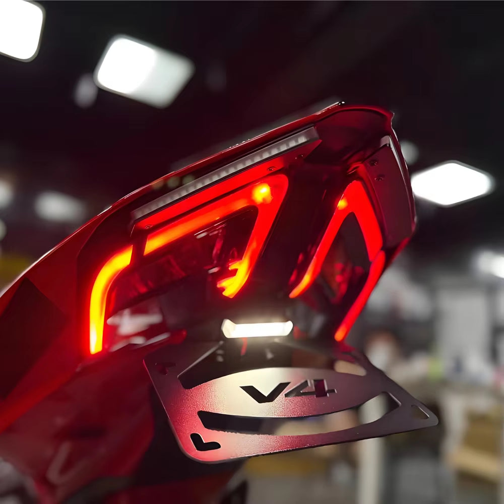 Ducati Panigale V2 V4 V4S Streetfighter V2 V4 Tail Tidy 2025 | LED License Plate Holder