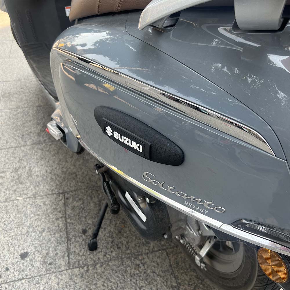 BMW Universal Motorcycle Side Panel Protector | Black Rubber Anti‑Scratch Fairing Guard Trim 200mm