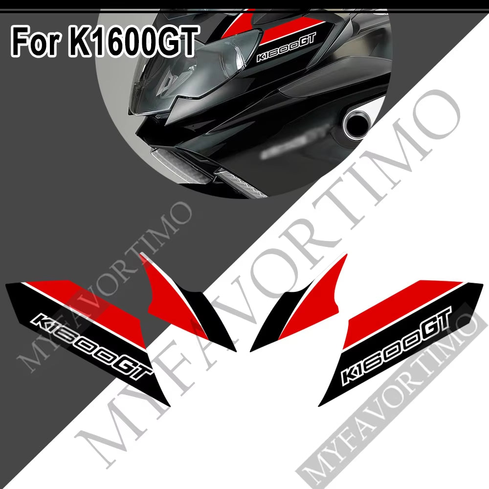 BMW K1600GT PVC Full Body Decals Kit 丨 Tank and Luggage Graphics