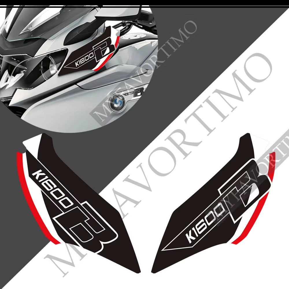 BMW K1600B PVC Full Body Decals Kit 丨 Tank and Luggage Graphics