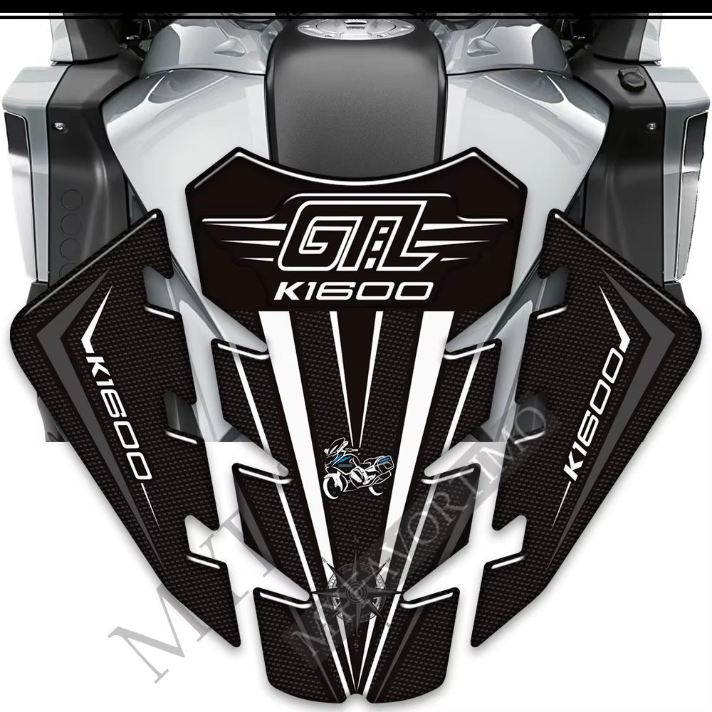 BMW K1600GTL 3D Epoxy Tank Pad Kit 2015-2021 丨 Center Pad