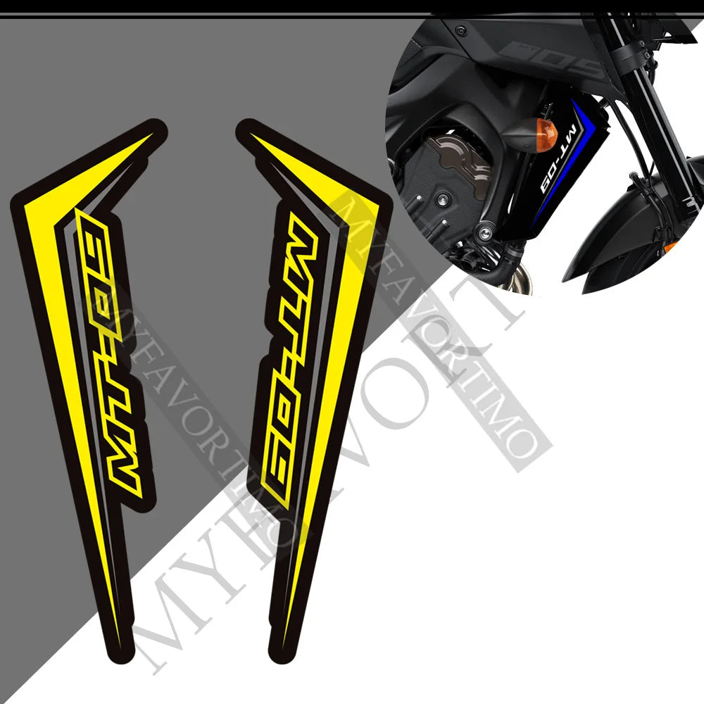 Yamaha MT-09 FZ-09 PVC Full Body Decals Kit 2017-2020 丨 Black Red Yellow Blue