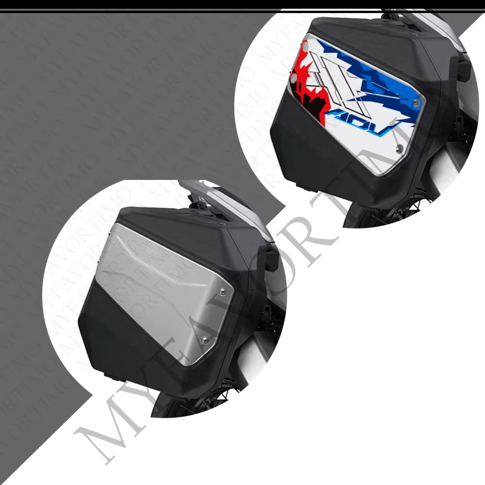 Honda X-ADV XADV 750 PVC Side Pannier Decals Kit 丨 Black Red White
