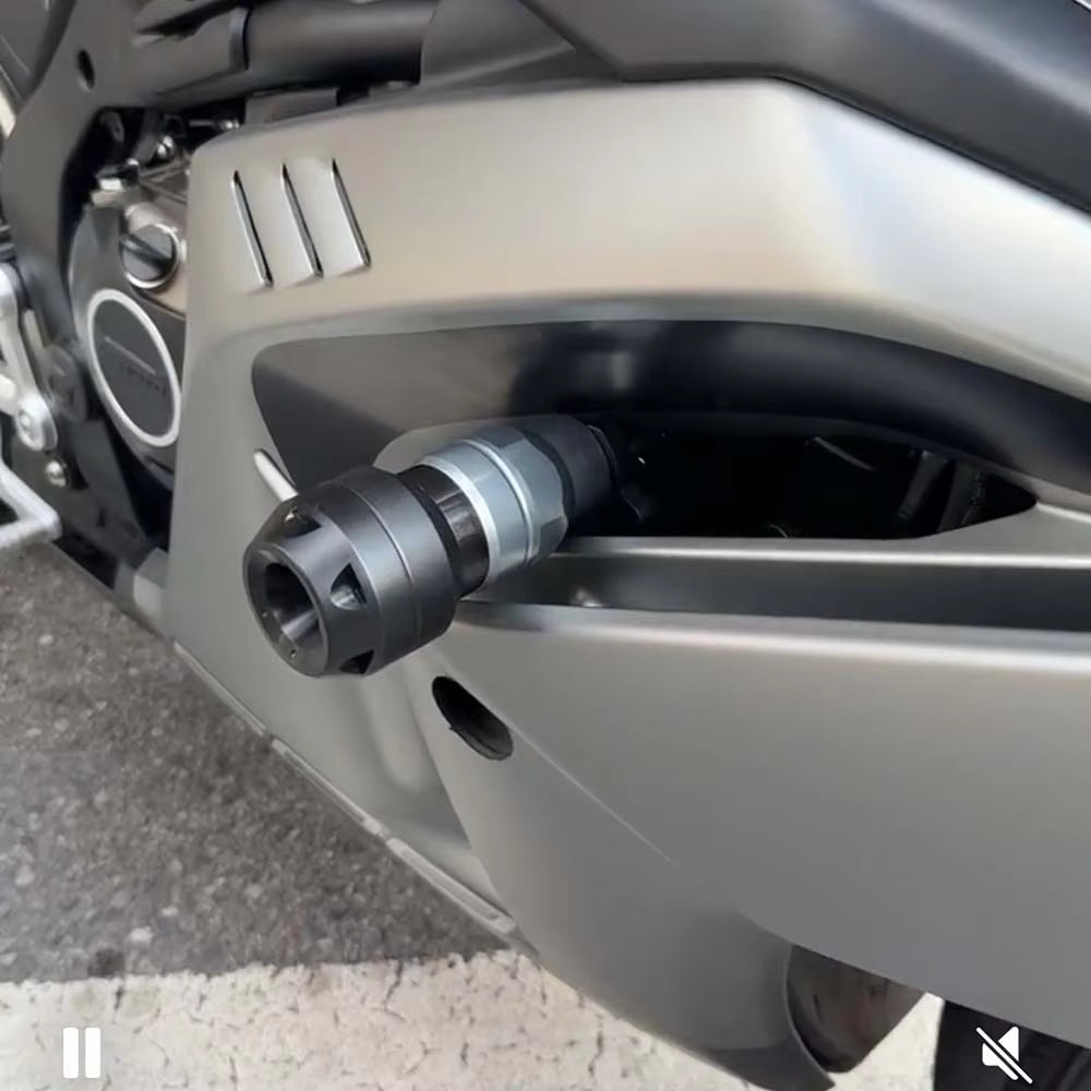 CFMOTO 500SR Protector anticaída deslizador de chasis 2026 | Almohadilla de protección contra caídas del motor
