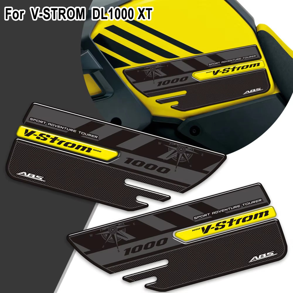 Suzuki V-Strom DL1000 3D Epoxy Tank Decals Kit 2015-2020 丨 Center and Side Stickers