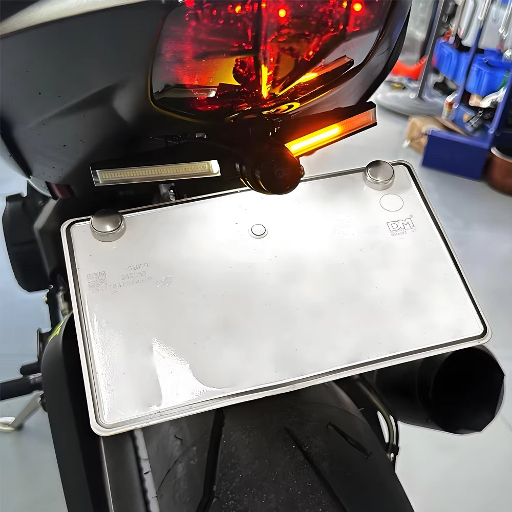 Triumph Street Triple 765RS 2020-2025 | Support de plaque d'immatriculation court