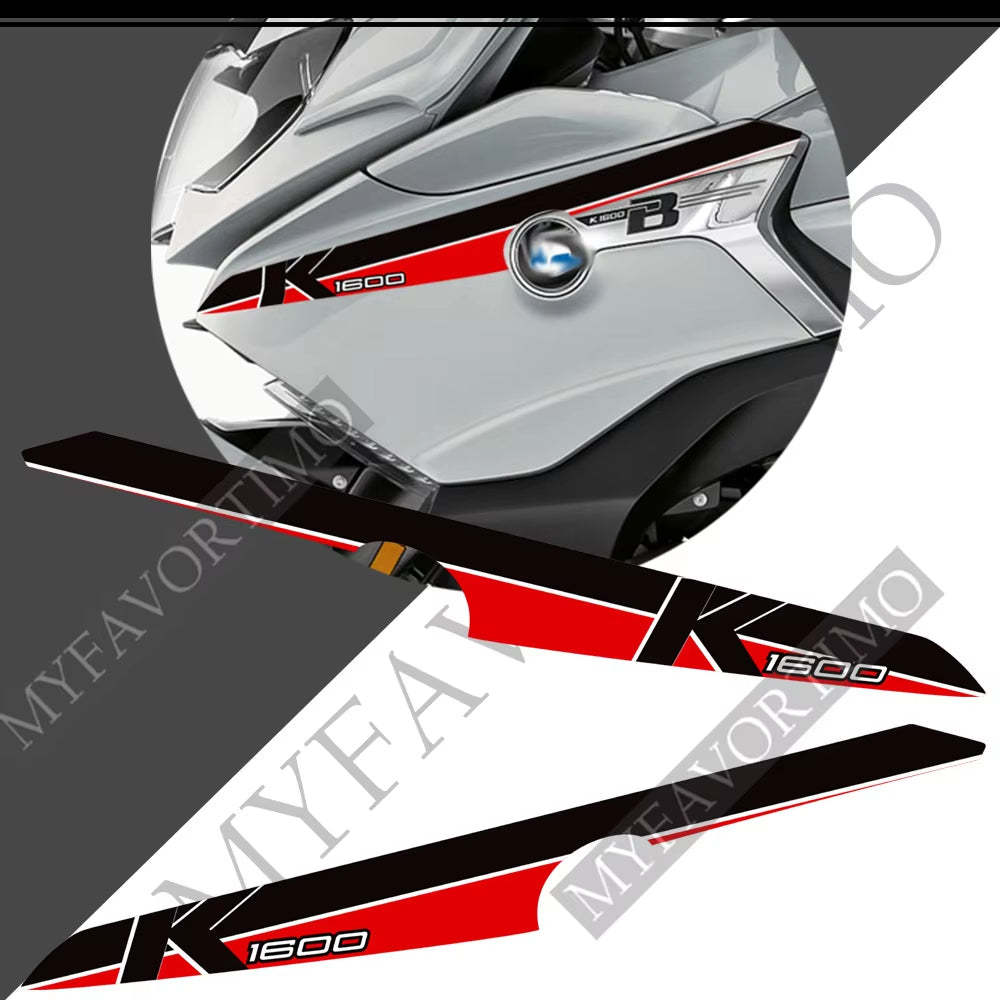 BMW K1600B PVC Full Body Decals Kit 丨 Tank and Luggage Graphics