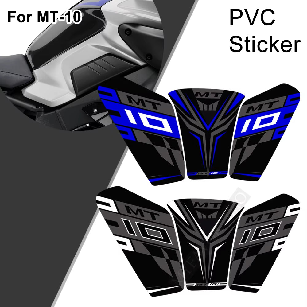 Yamaha MT-10 FZ-10 PVC Full Body Decals Kit 2016-2021 丨 Black Red Yellow Blue