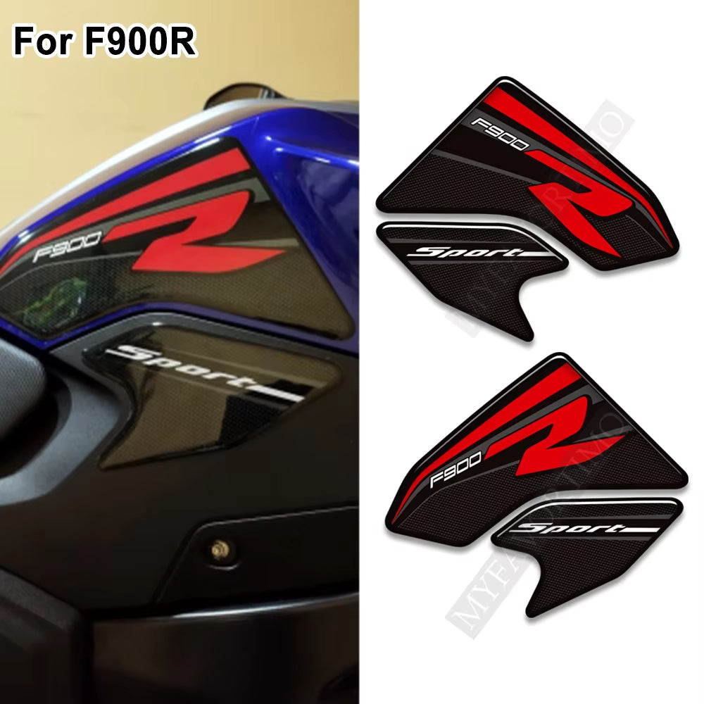 BMW F900R 3D Epoxy Tank & Body Decals Kit 2019-2022 丨 Center and Side Stickers