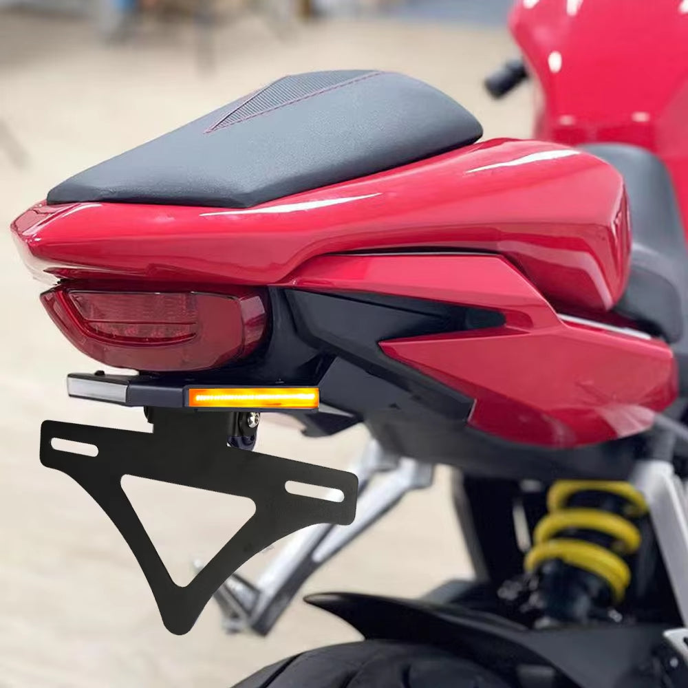 Honda CBR650R CB650R Tail Tidy Fender Eliminator Kit 2021-2025 丨 License Plate Holder with LED Light