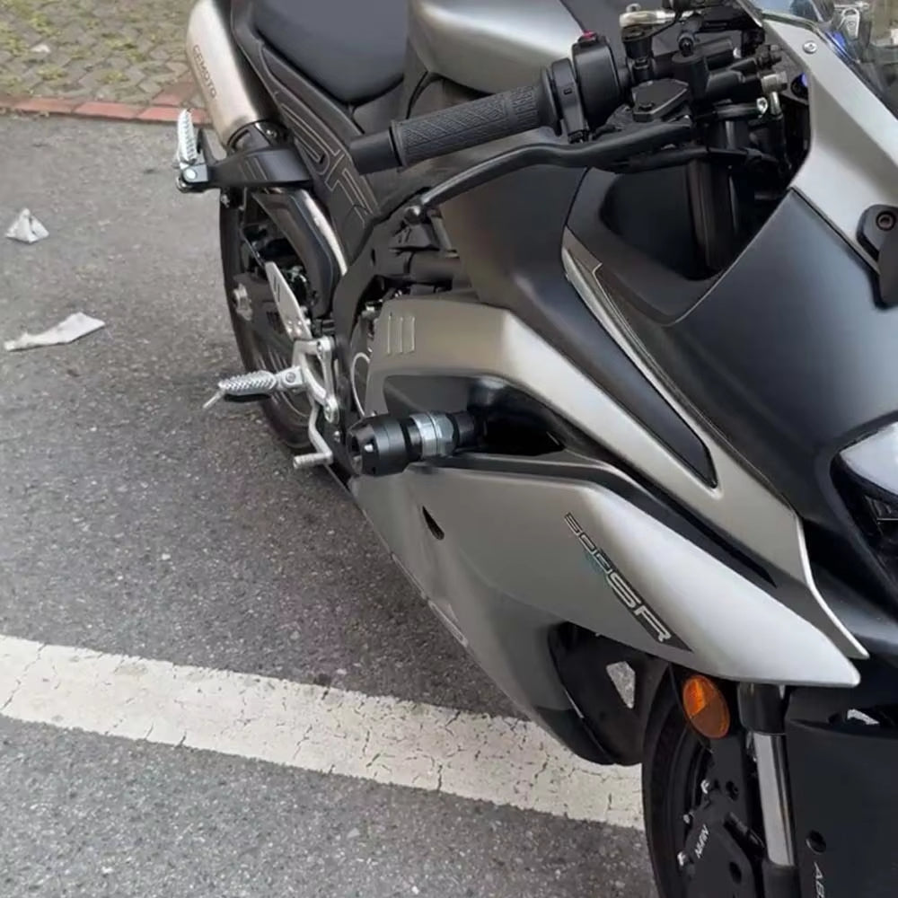 CFMOTO 500SR Protector anticaída deslizador de chasis 2026 | Almohadilla de protección contra caídas del motor