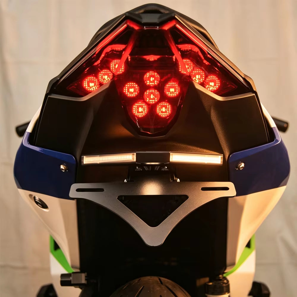 Kawasaki Ninja 500 Tail Tidy Fender Eliminator Kit 2025-2026 丨 License Plate Holder