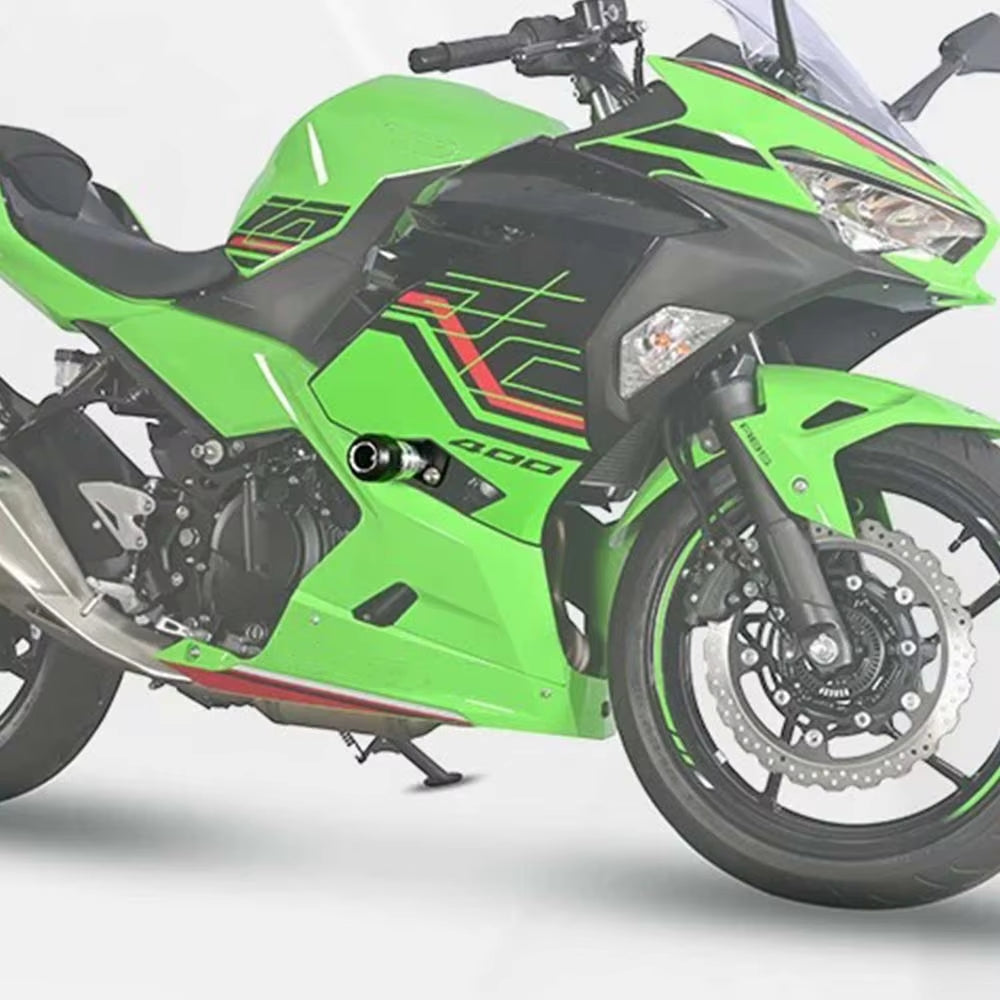 Kawasaki Ninja500 Z500 Protection Cadre Anti-Chute 2024 | Patin de Protection Moteur Contre les Chutes