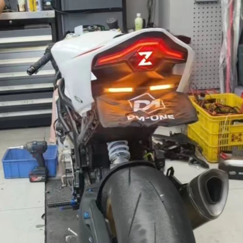 ZXMOTO 500RR 820RR Tail Tidy | LED License Plate Holder With Turn Signal
