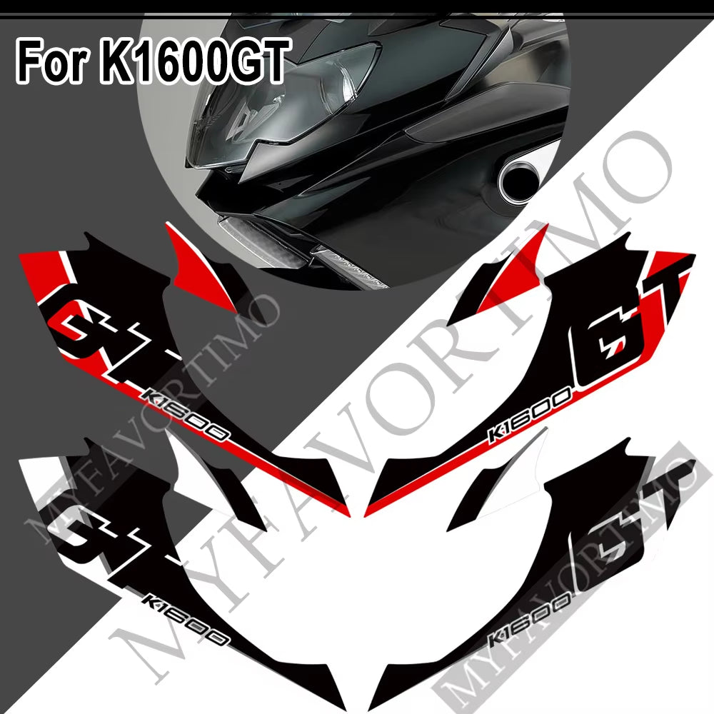 BMW K1600GT PVC Full Body Decals Kit 丨 Tank and Luggage Graphics