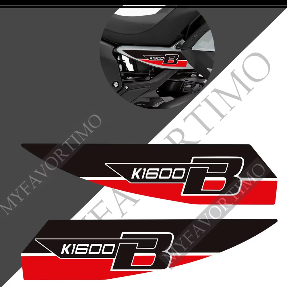 BMW K1600B PVC Full Body Decals Kit 丨 Tank and Luggage Graphics