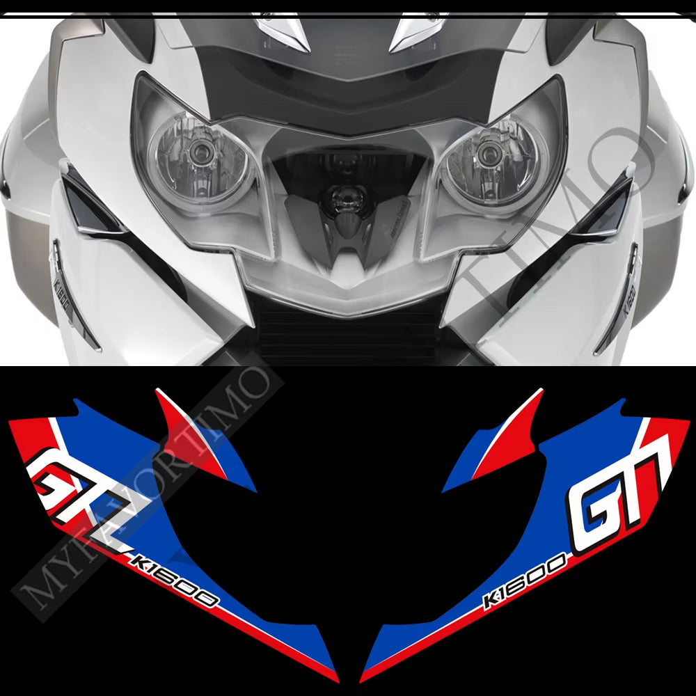 BMW K1600GTL PVC Full Body Decals Kit 丨 Tank and Luggage Graphics
