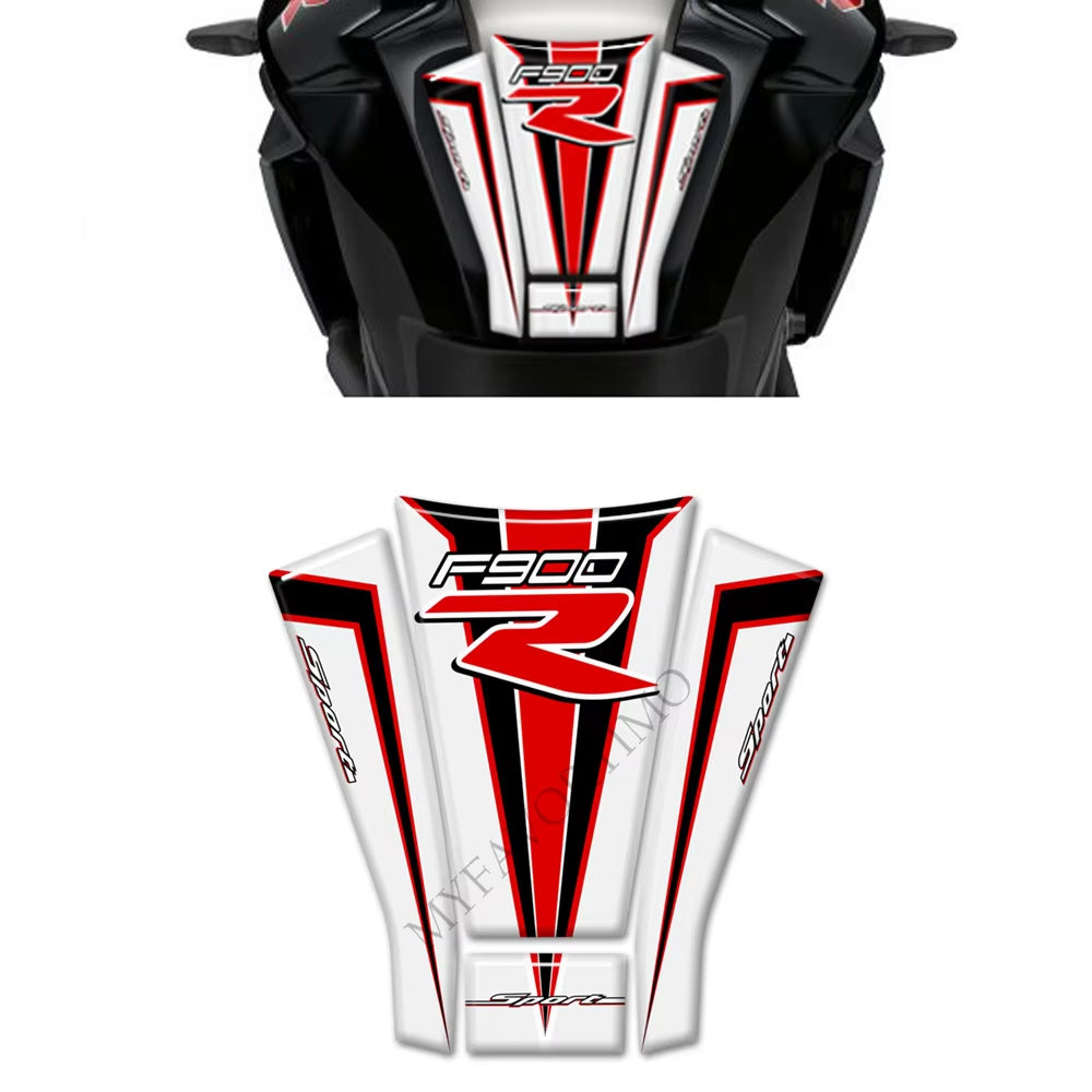 BMW F900R 3D Epoxy Tank & Body Decals Kit 2019-2022 丨 Center and Side Stickers