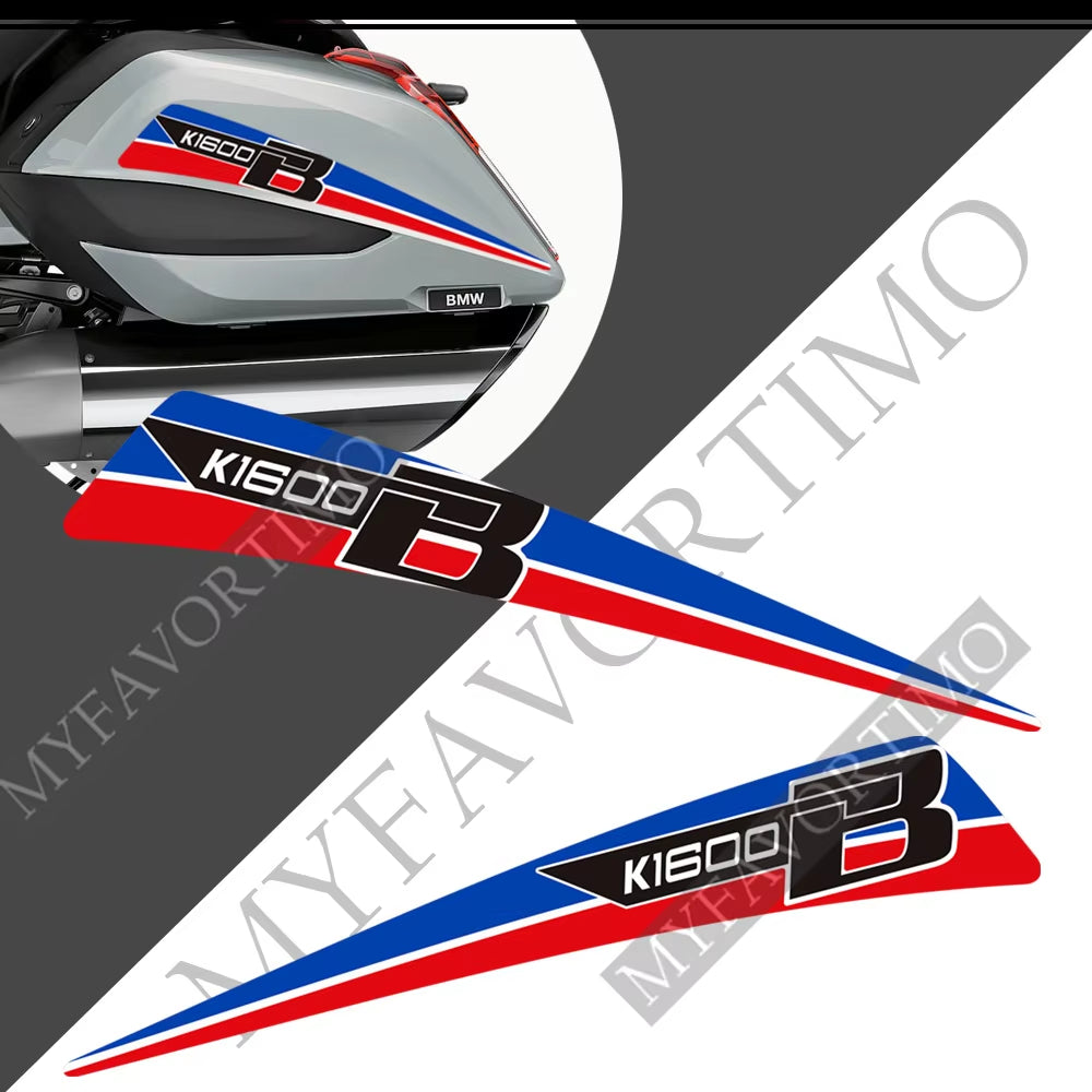 BMW K1600B PVC Full Body Decals Kit 丨 Tank and Luggage Graphics