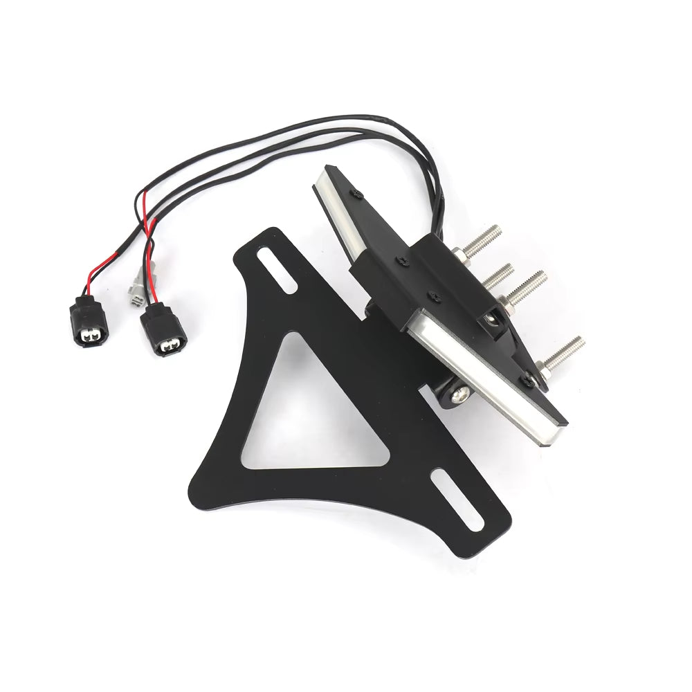 Support de plaque d'immatriculation à LED Kawasaki ZX‑10R ZX‑10RR 2023‑2025