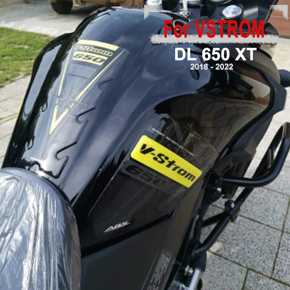 Suzuki V-Strom DL650XT 3D Epoxy Tank Decals Kit 2017-2026 丨 Center and Side Stickers