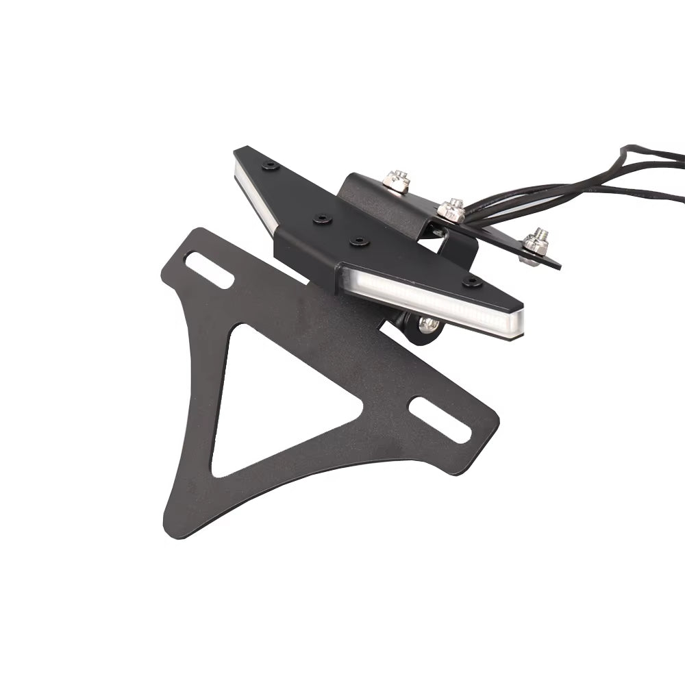Kawasaki Ninja ZX-6R ZX6R 2024-2025 | Support de Plaque d'Immatriculation Courte / Éliminateur de Garde-Boue