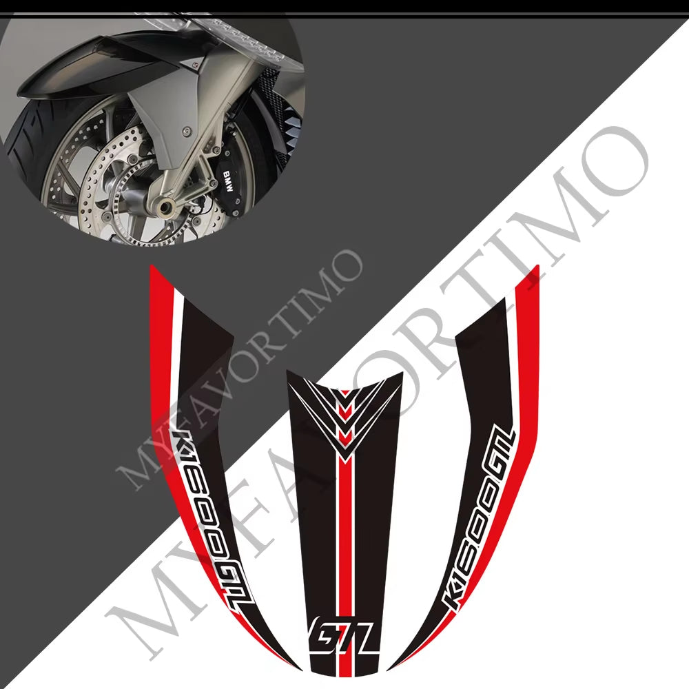 BMW K1600GTL PVC Full Body Decals Kit 丨 Tank and Luggage Graphics