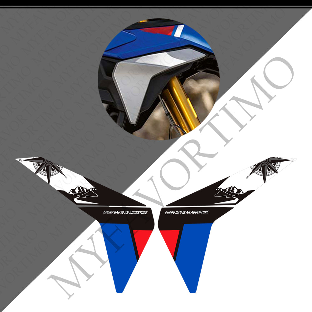 BMW F450GS 2026‑2027 Stickers | PVC Front Fairing Fender Protection  Decals Kit