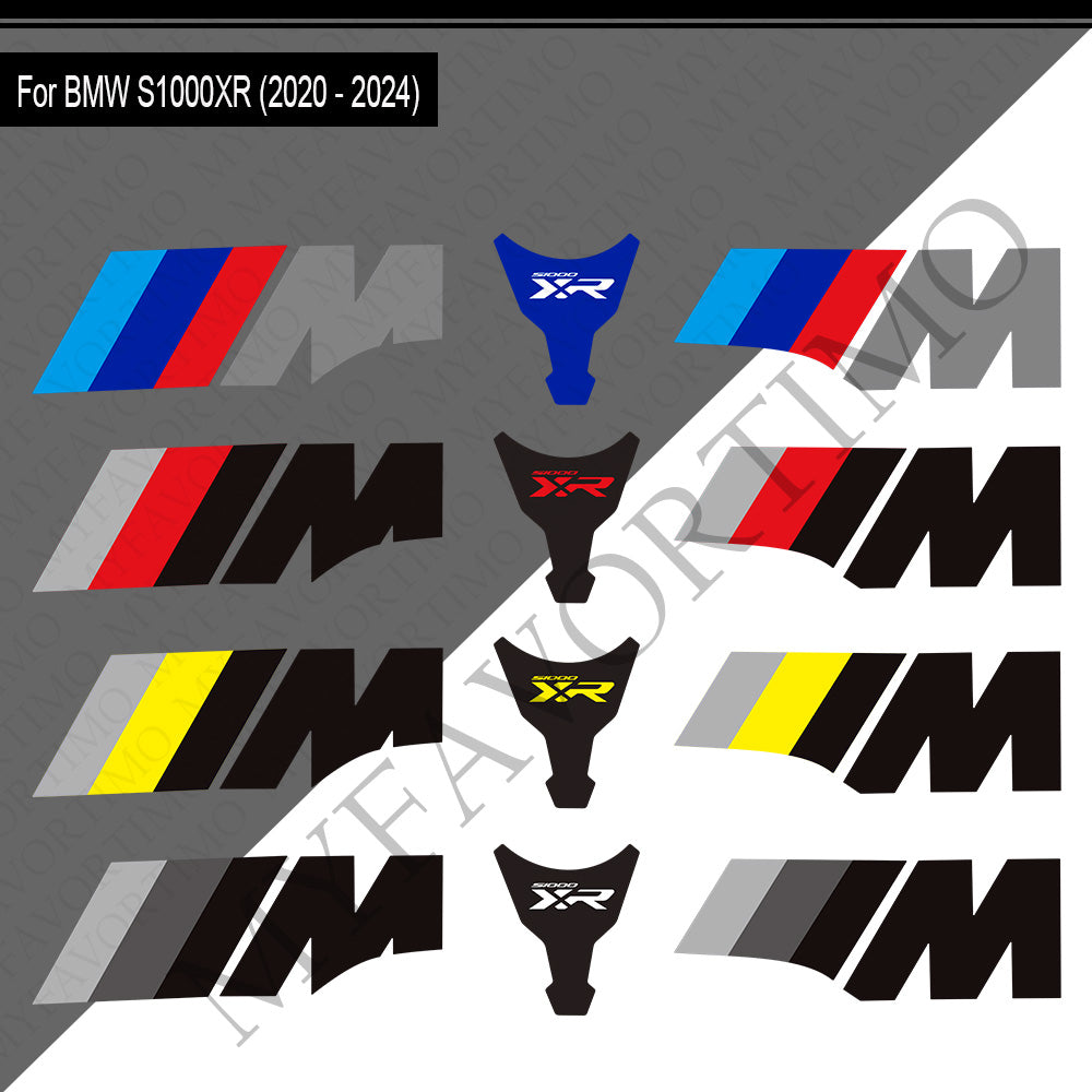 BMW S1000XR M1000XR PVC Decals Kit 2020-2024 丨 Tank and Full Body Stickers