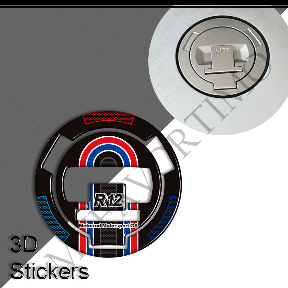 BMW R12GS Decals Kit 2025-2026 丨 Tank Pad and Side Stickers