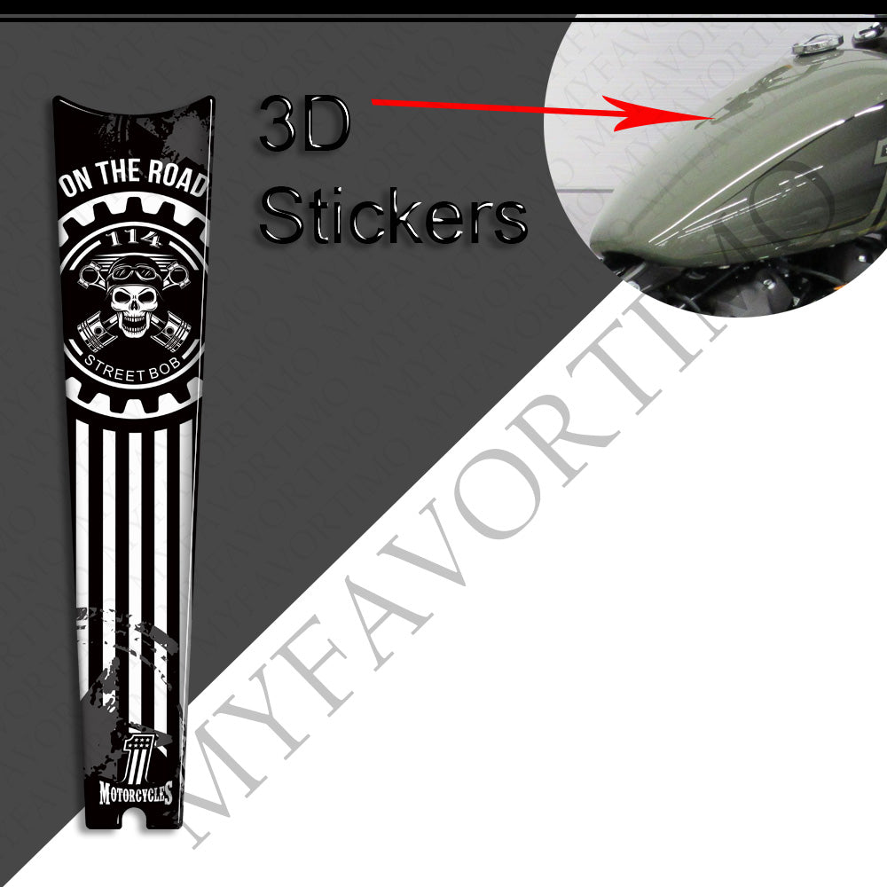 Harley-Davidson Street Bob 114 Tank Pad 丨 Center Protector Sticker