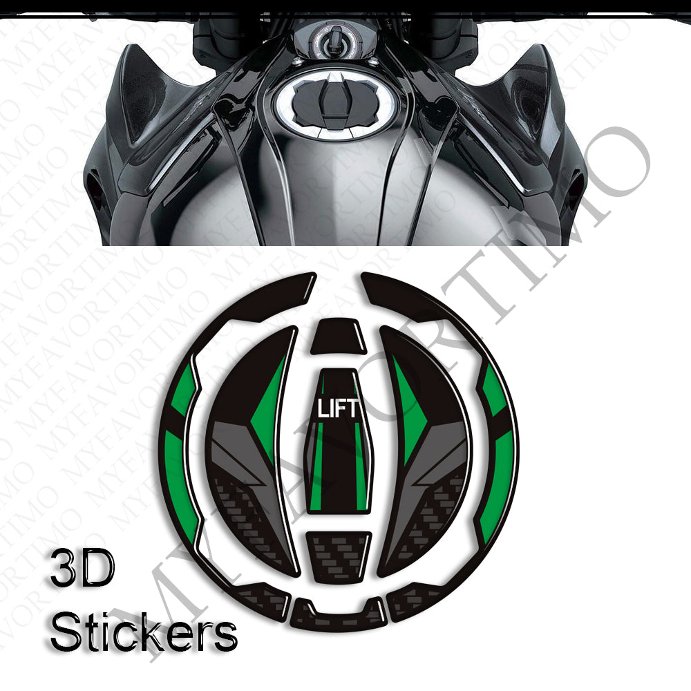 Kawasaki Z1100 Z1100SE | Tank Pad Knee Grip 3D Stickers decals