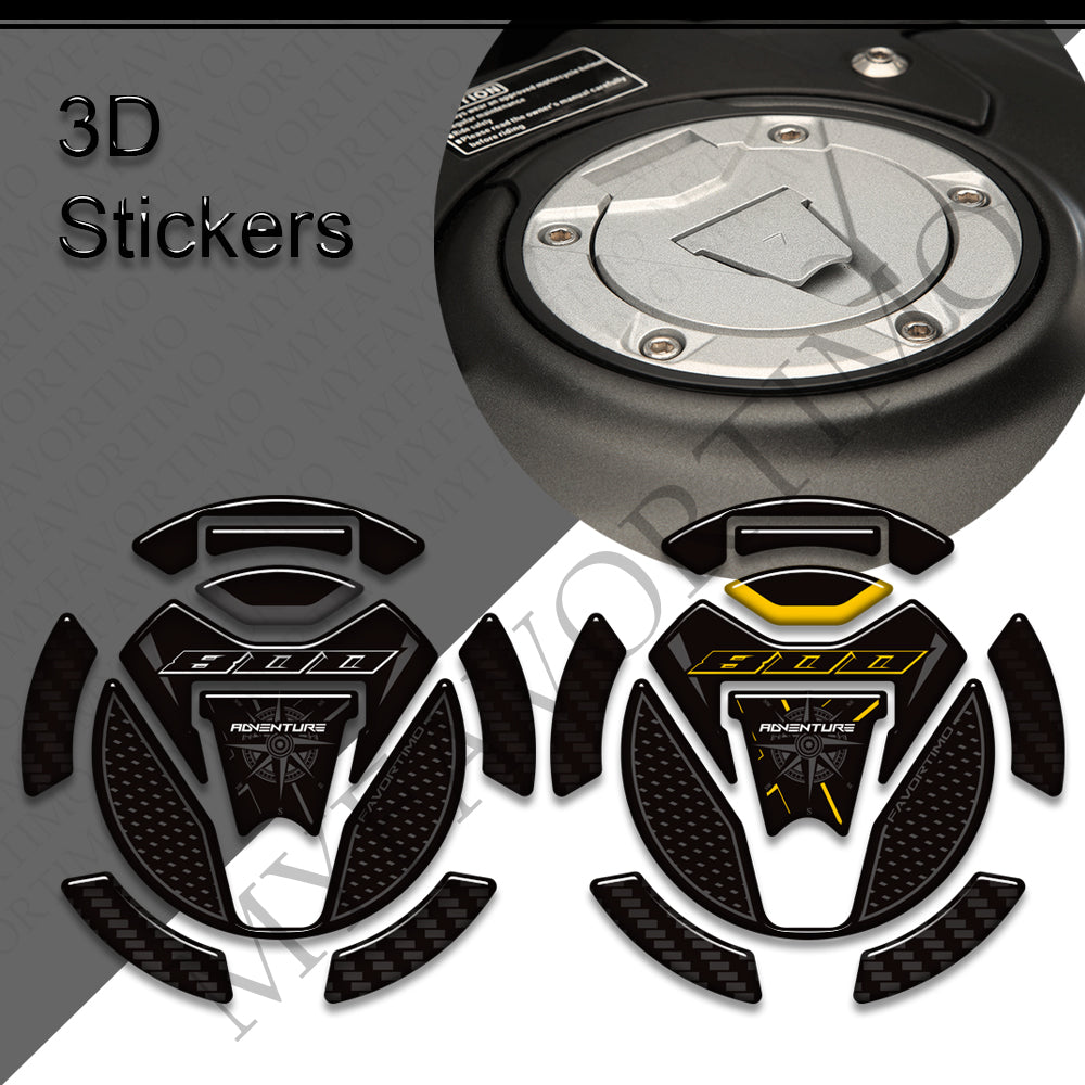 Kove 800X Pro Super Adventure Decals Kit 丨 Tank Pad and Side Stickers