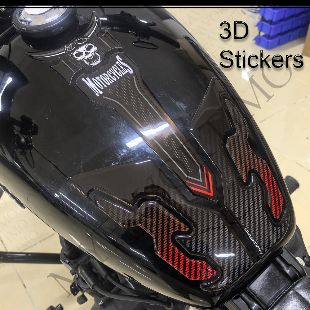 Harley-Davidson Street Bob Tank Pad 107 114 117 丨 Center Protector Sticker