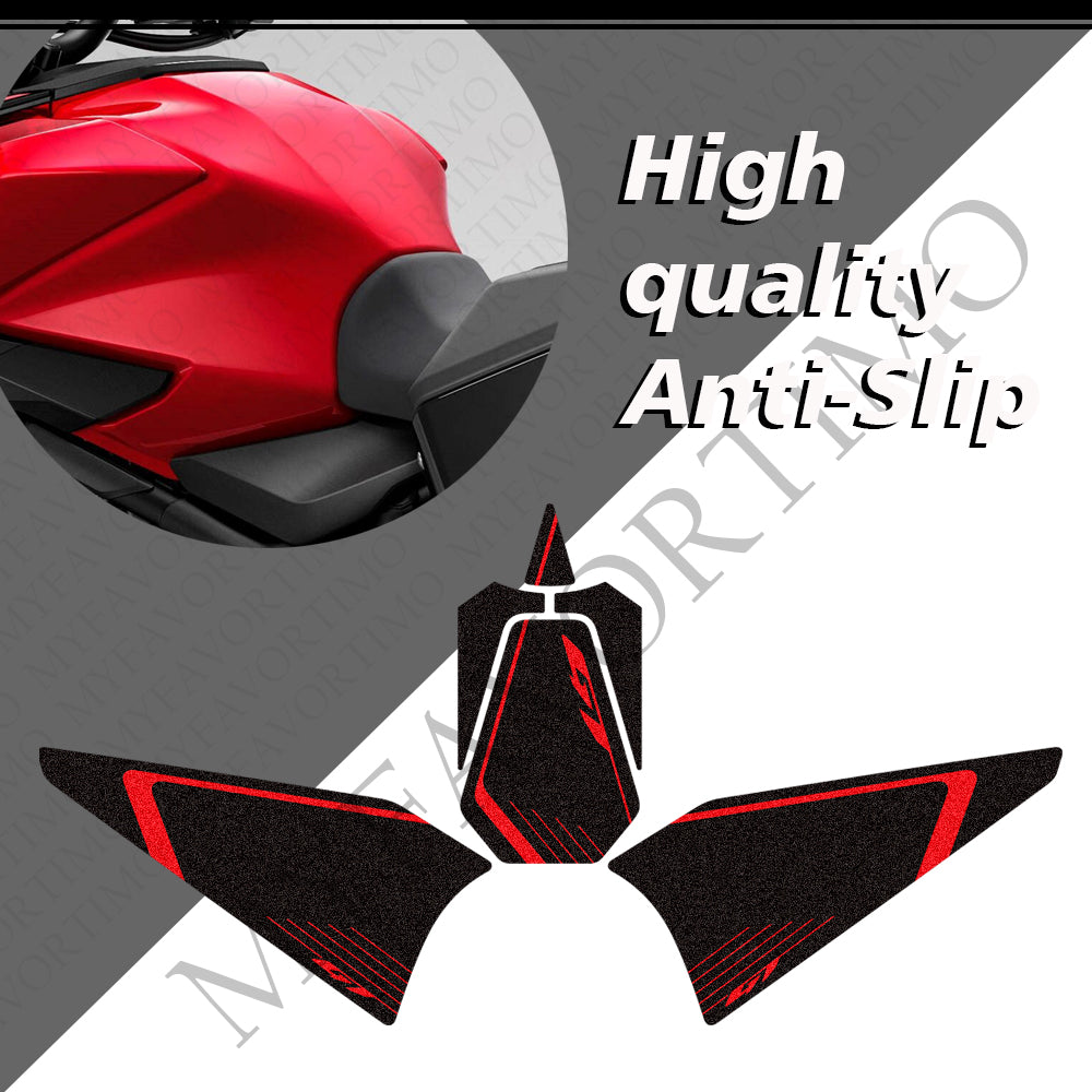 Honda CB1000GT Matte Anti-Slip Tank Pad Kit 2026 丨 Center and Side Stickers