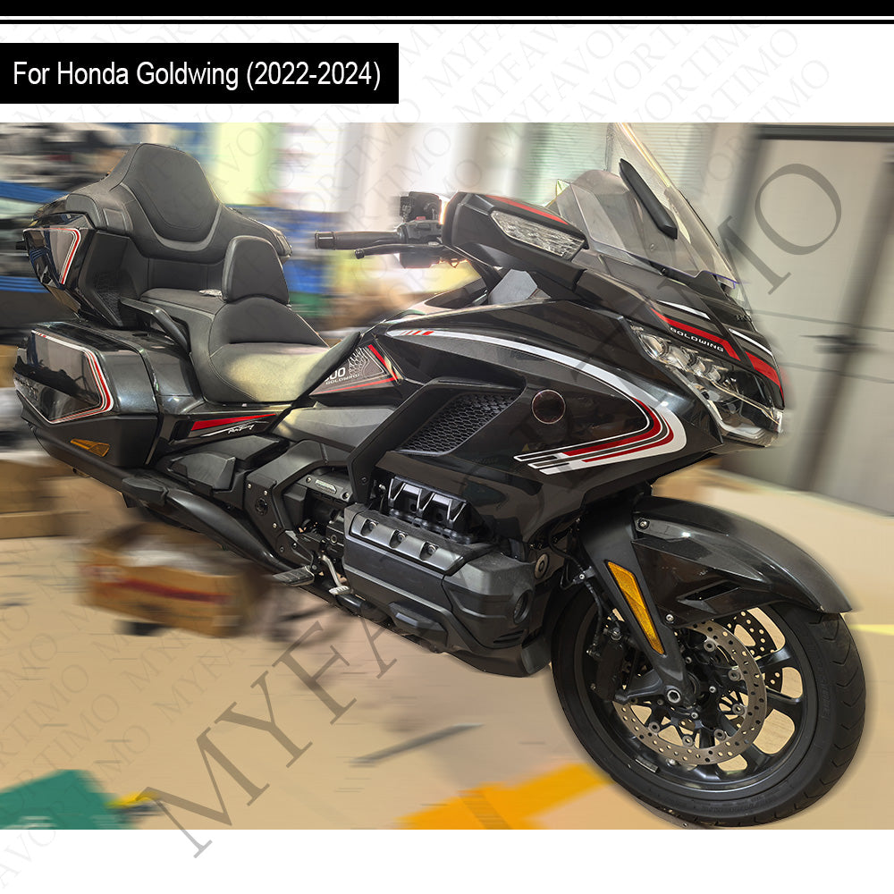 Honda Goldwing GL1800 F6B PVC Decals Kit 2022-2026 丨 Tank and Full Body Stickers