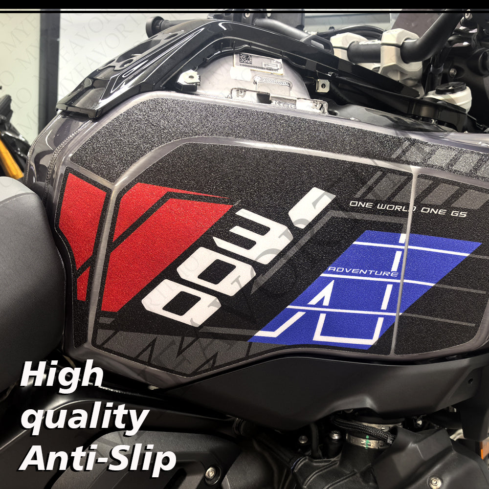 For BMW R1300GS Adventure 2024‑2025 Stickers | Matte Anti‑Slip Decals Tank Pad