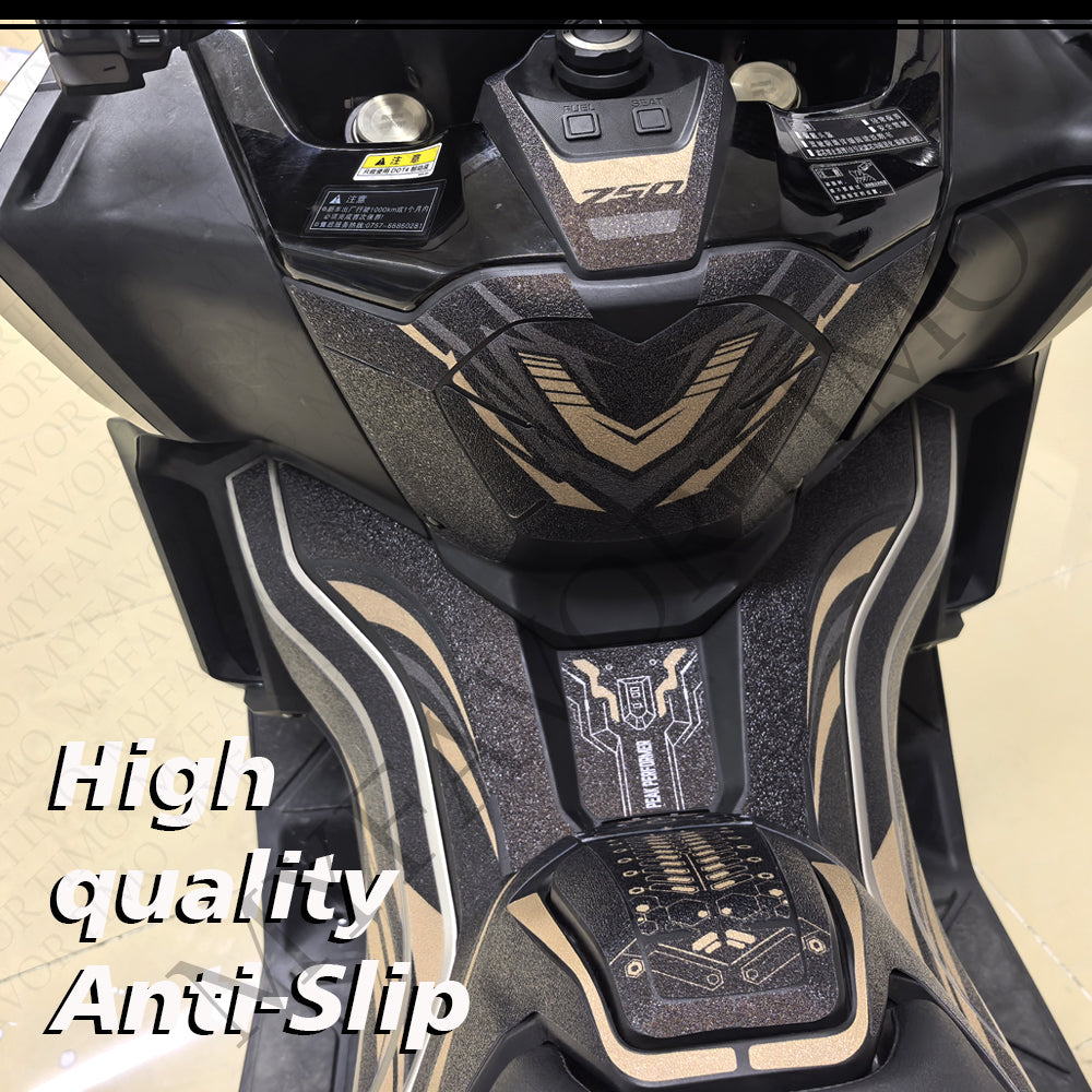 Honda Forza 750 NSS750 Matte Anti-Slip Center Tank Pad 2025-2026 丨 Black Brown Orange