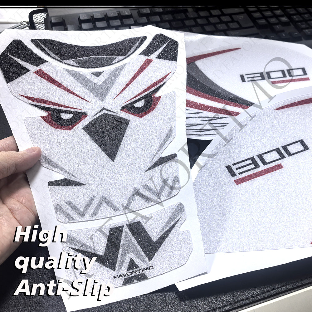 Suzuki Hayabusa GSX1300R Tank Pad Knee Grips | Matte Anti-slip Stickers Decals