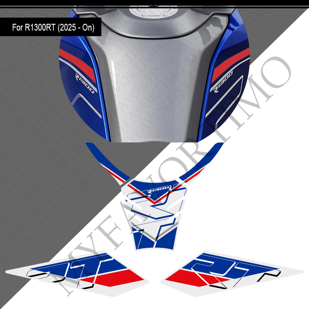 BMW R1300RT Anti-Slip Tank Pad Kit 2025-2026 丨 Center and Side Stickers