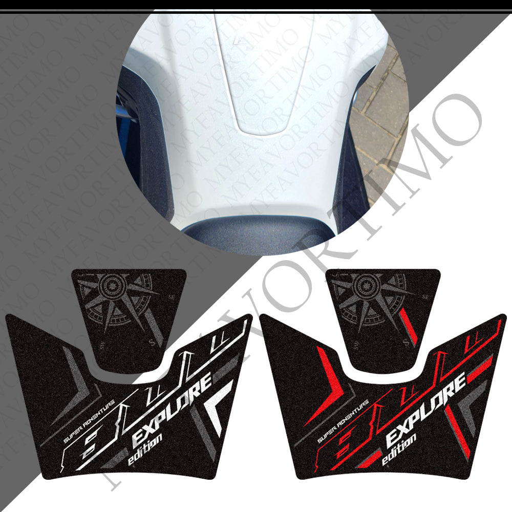 Kove 800X Touring GT Anti-Slip Tank Pad Kit 丨 Center and Side Stickers